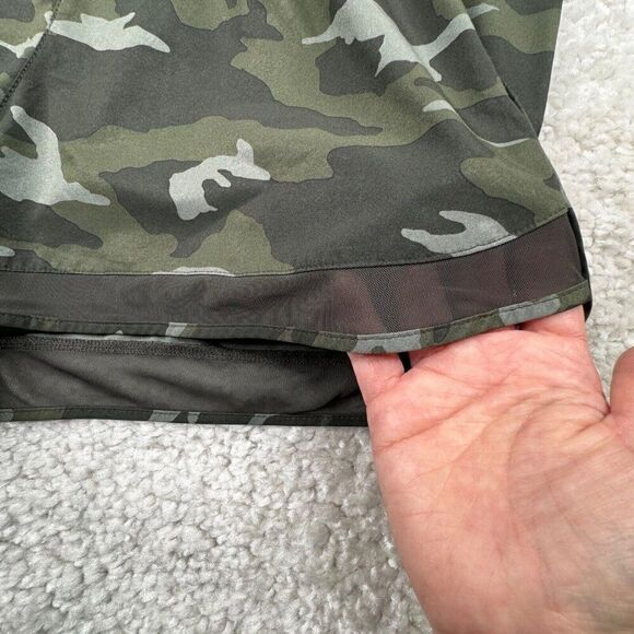 Athleta Camo Printed Mesh Racer Run Short NO LINER - Picture 5 of 11